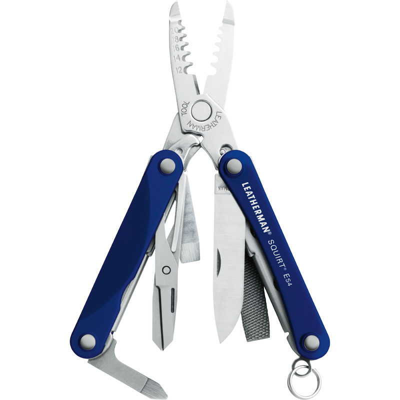 Leatherman Multiherramienta Multitool SQUIRT ES4 Blue