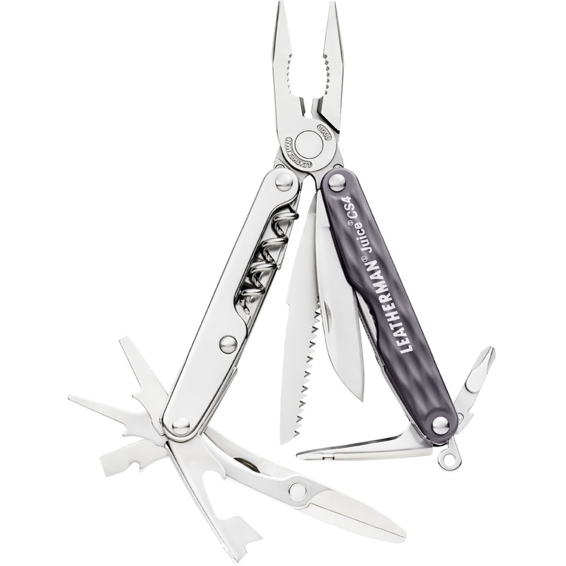 Leatherman Multiherramienta Multitool JUICE CS4 Granite Grey