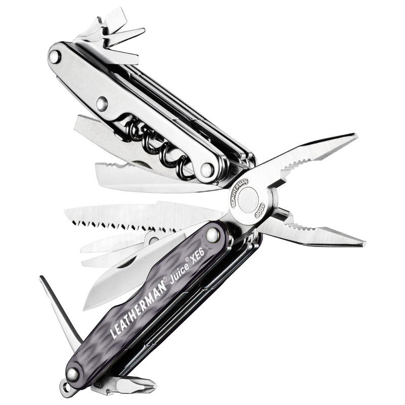 Leatherman Multiherramienta Multitool JUICE XE6 Granite-Grey