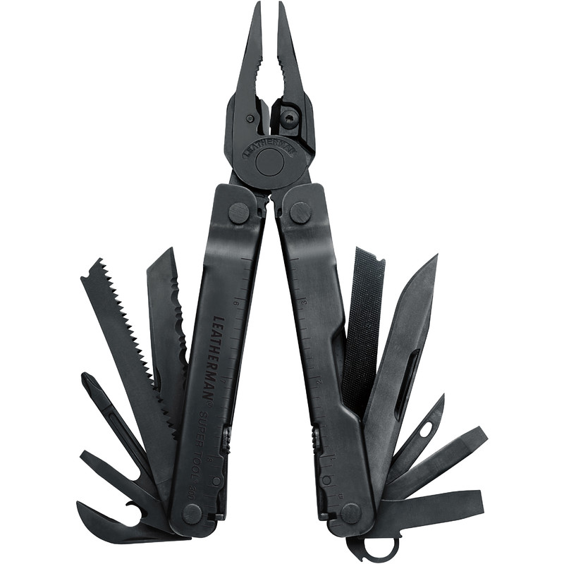 Leatherman Multiherramienta Multitool SUPER TOOL 300 Black