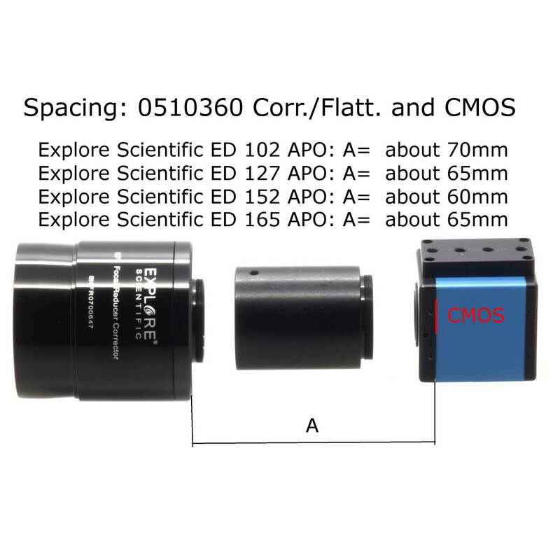 Explore Scientific Reductor/Corrector, 3"