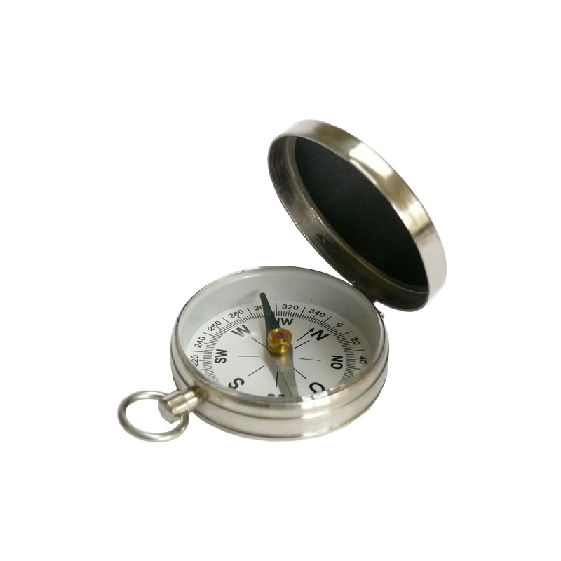 K+R Brújula de bolsillo ORBIT NICKEL