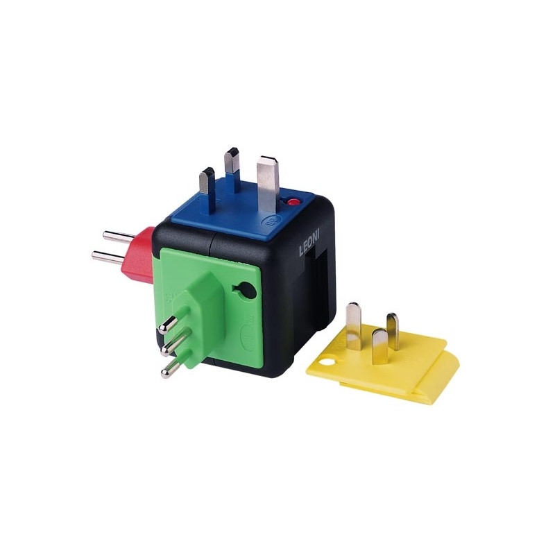 K+R Enchufe adaptador multiposición SAFETY WORLD