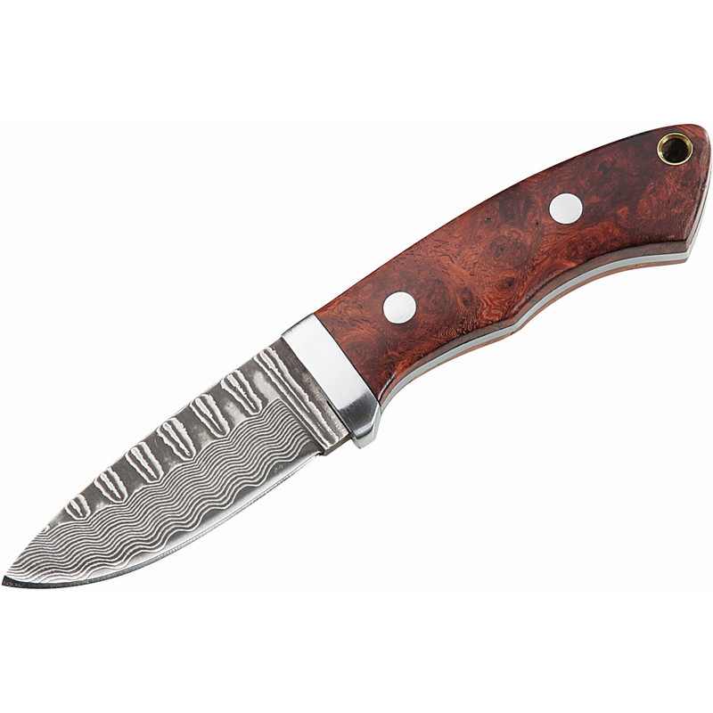 Herbertz Cuchillos Cuchillo de Damasco, madera de raíz, 105706