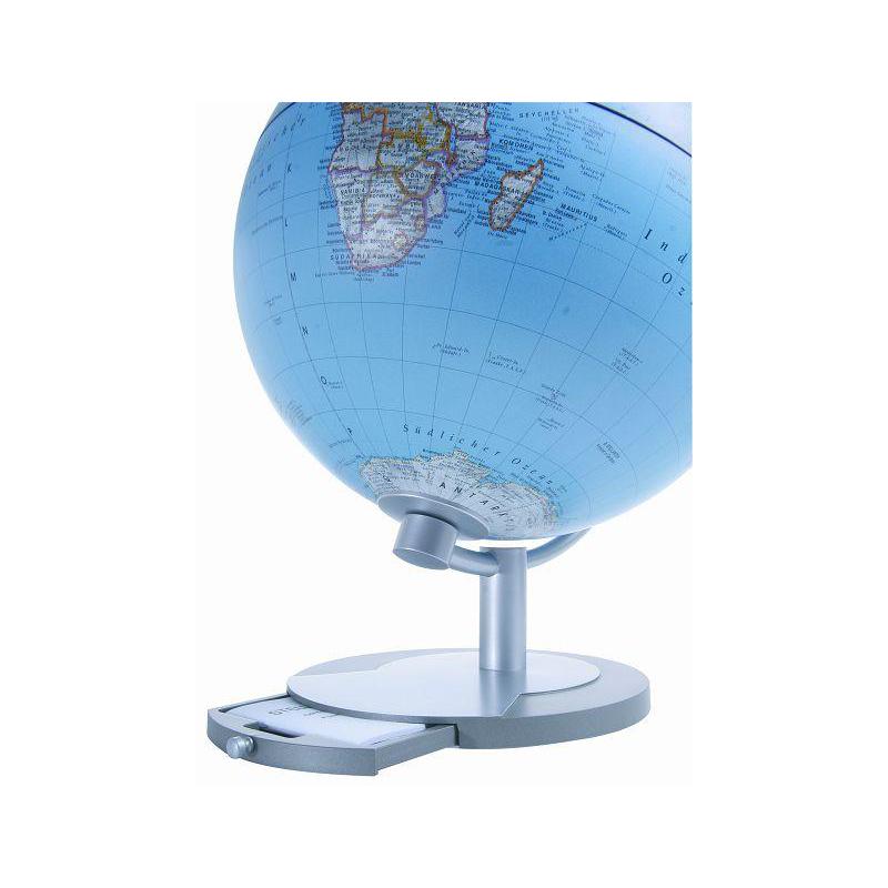 Stellanova Globo terráqueo con índice de localidades de 28 cm