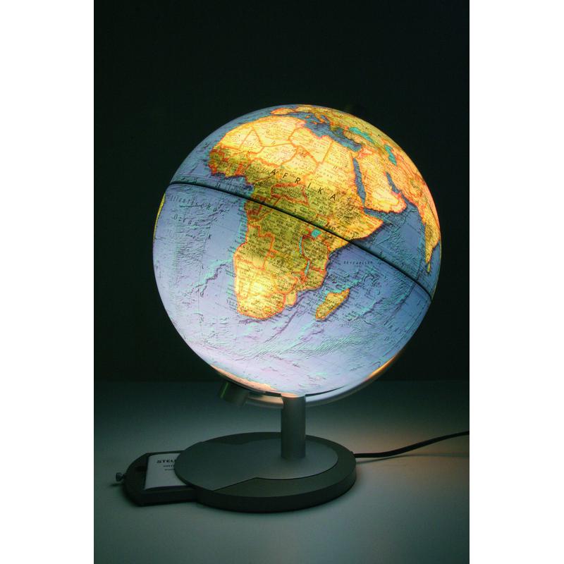 Stellanova Globo terráqueo con índice de localidades de 28 cm