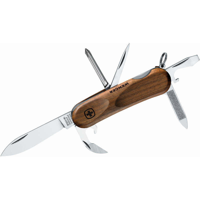 Wenger Cuchillos Cuchillo de oficial, EvoWood 11, 17746