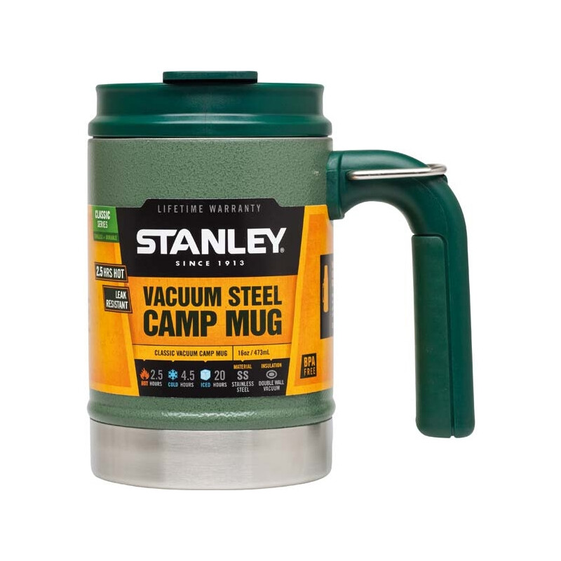 Stanley Termo Classic Camp Mug 0,47 l, verde