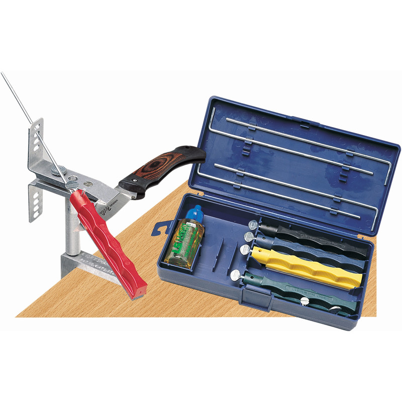 Lansky Sharpeners Kit de afilado Lanksy Deluxe con 5 piedras