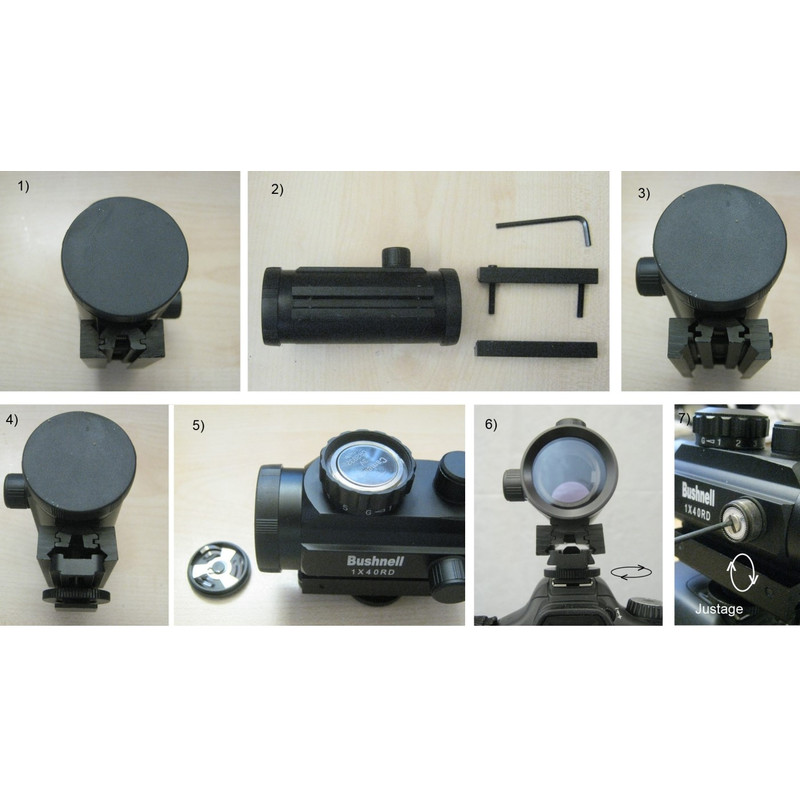 ASToptics Buscador Visor de punto luminoso con adaptador de zapata para DSLR