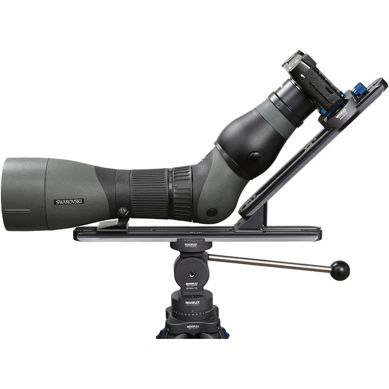 Novoflex Soporte QPL-SCOPE A de digiscoping para catalejos con visor angular