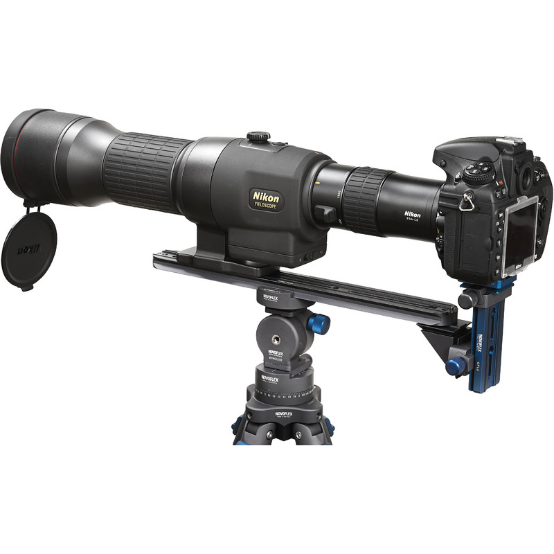 Novoflex Soporte QPL-SCOPE S de digiscoping para catalejos con visor recto