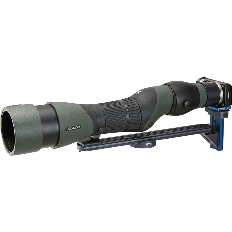 Novoflex Soporte QPL-SCOPE S de digiscoping para catalejos con visor recto