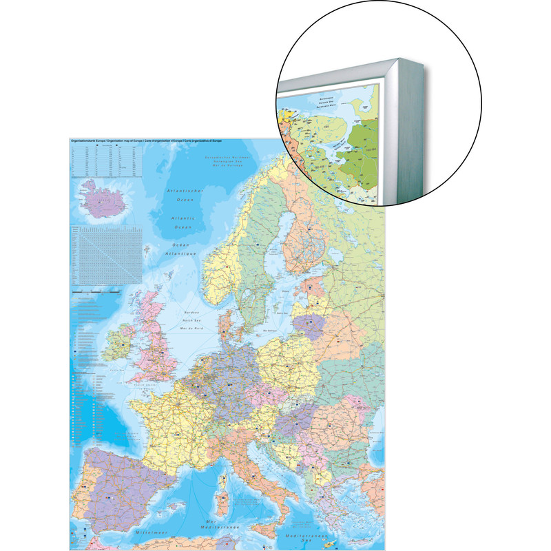 Stiefel Europa, mapa organizacional