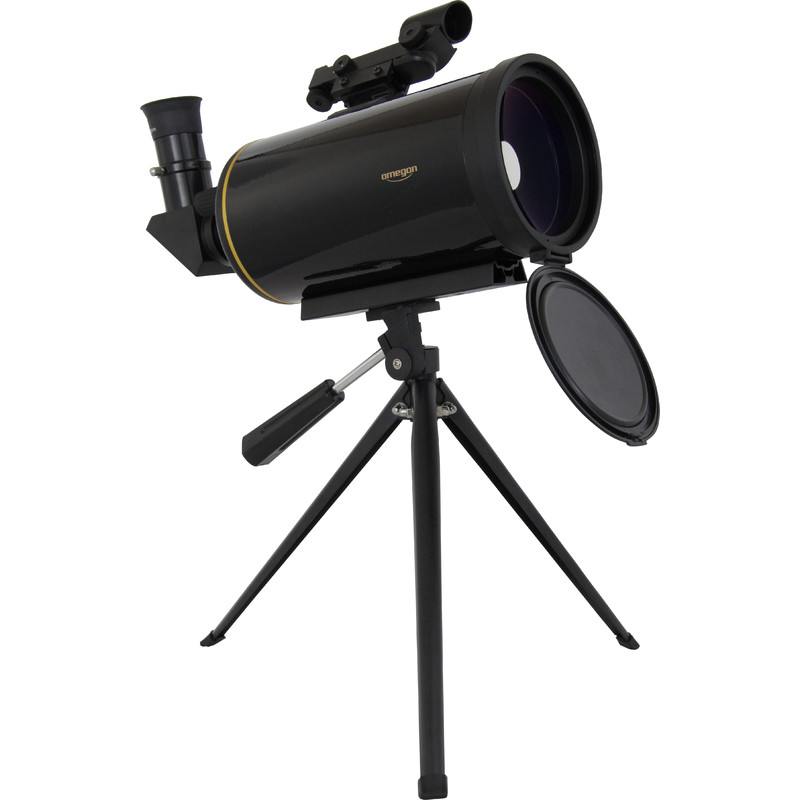 Omegon Telescopio Maksutov MightyMak 90 de con buscador LED