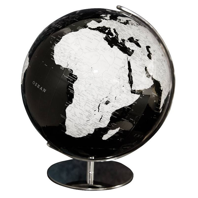 Columbus Globo terráqueo Artline black con piedras Swarovski 40 cm