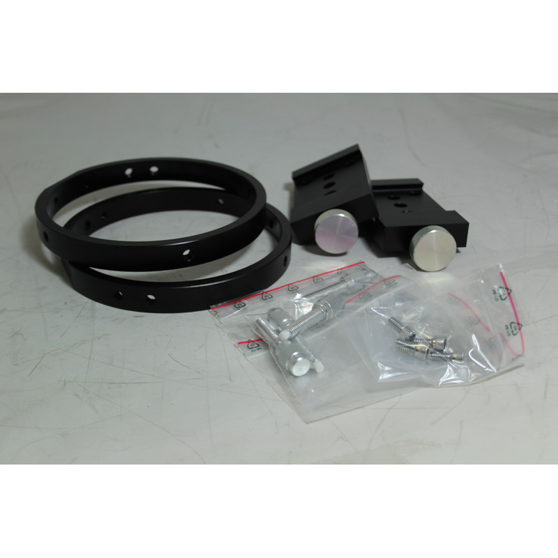 Abrazaderas para telescopios guía 150mm con abrazadera rider de 2