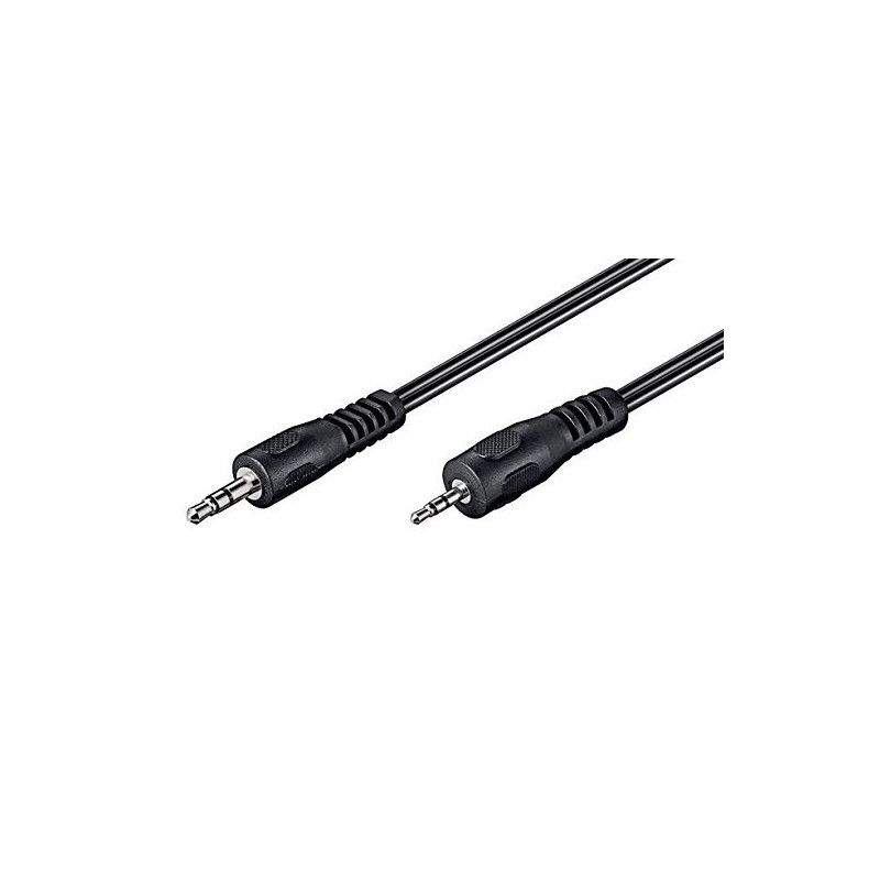 Enchufe de 2,5 mm a enchufe de 3,5 mm