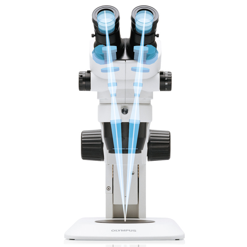 Evident Olympus Microscopio stereo zoom Olympus SZ51 RL (bino) + RL66S-80 NW