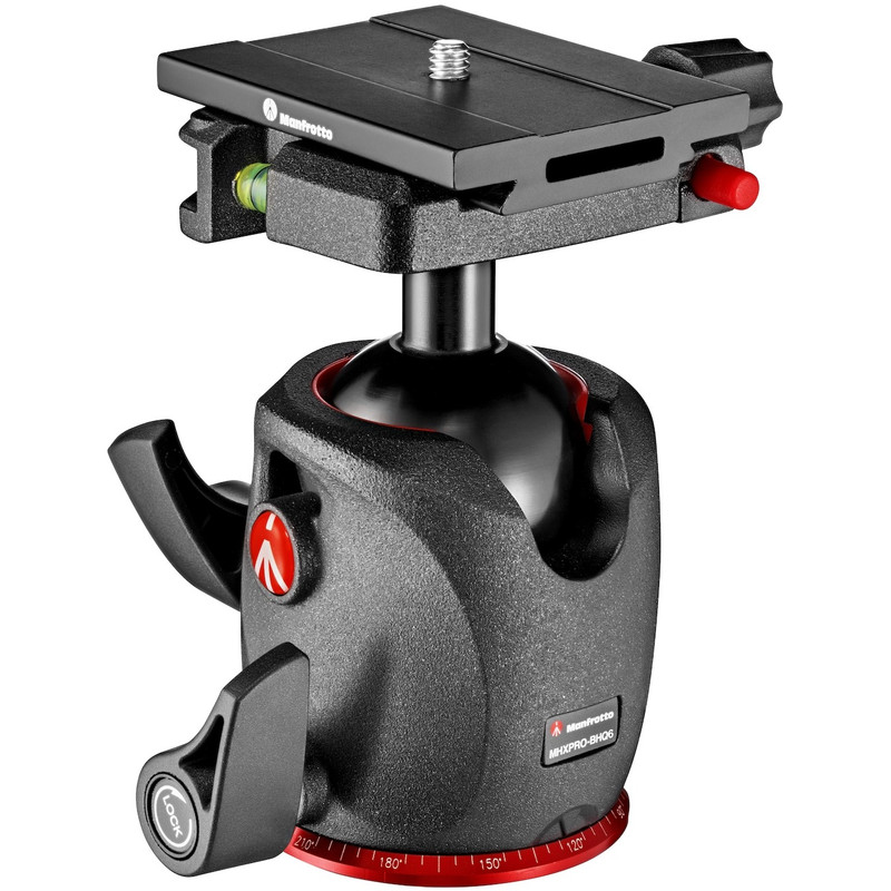 Manfrotto Rótula de trípode esféricos MHXPRO-BHQ6 XPRO con Top Lock