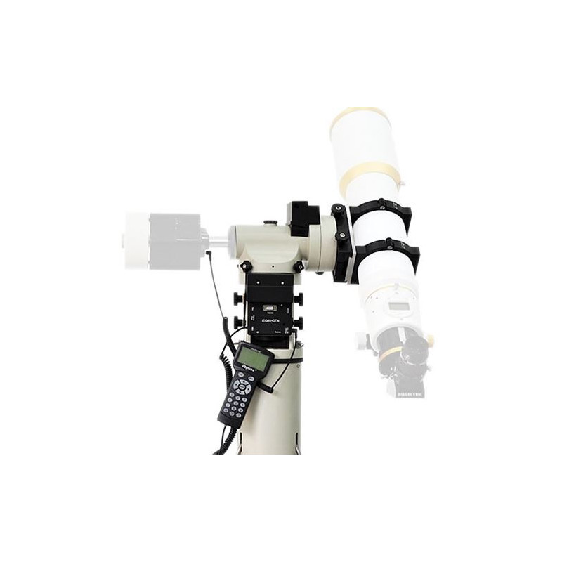 iOptron Montura iEQ45 Pro Dual EQ/AZ con trípode de mástil de triple columna y maletín de ruedines