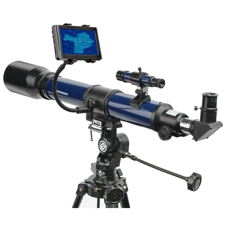 Bresser Soporte para smartphone para prismáticos y telescopio
