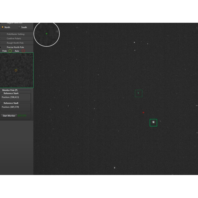 QHY Buscador de polos electrónico PoleMaster para Skywatcher EQ-8