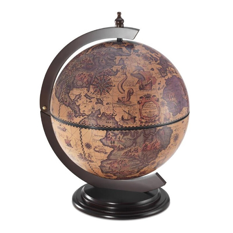 Zoffoli living Globo minibar Sfera Ebony 42cm