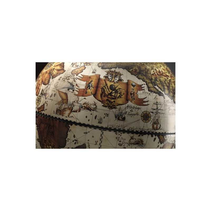 Zoffoli living Globo minibar Sfera 33 Ivory 33cm