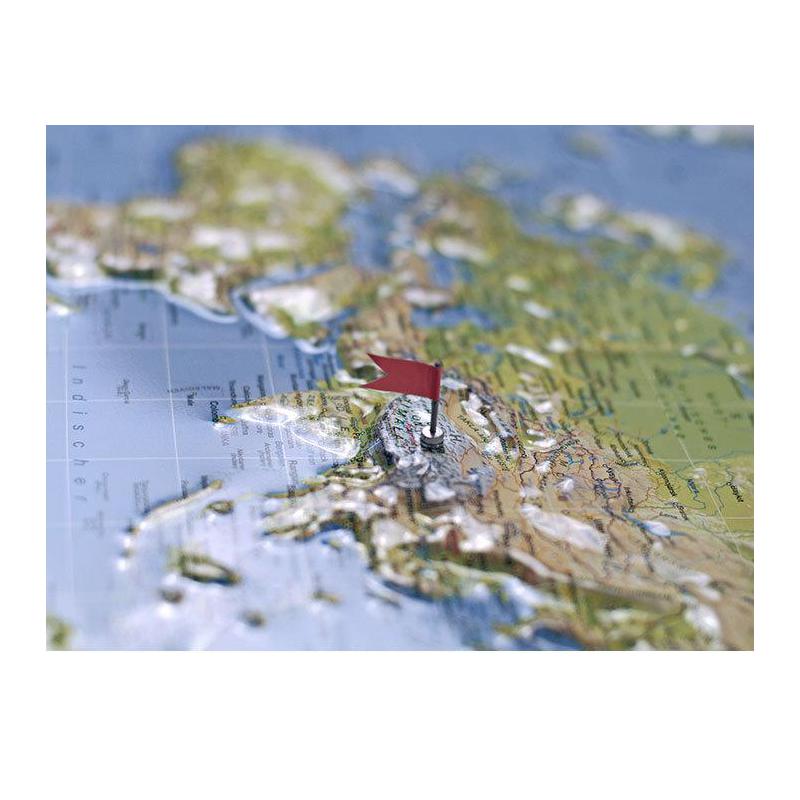 Kober-Kümmerly+Frey Mapamundi Mapa magnético del mundo, 3D Magnet Weltkarte,  1:73 millones