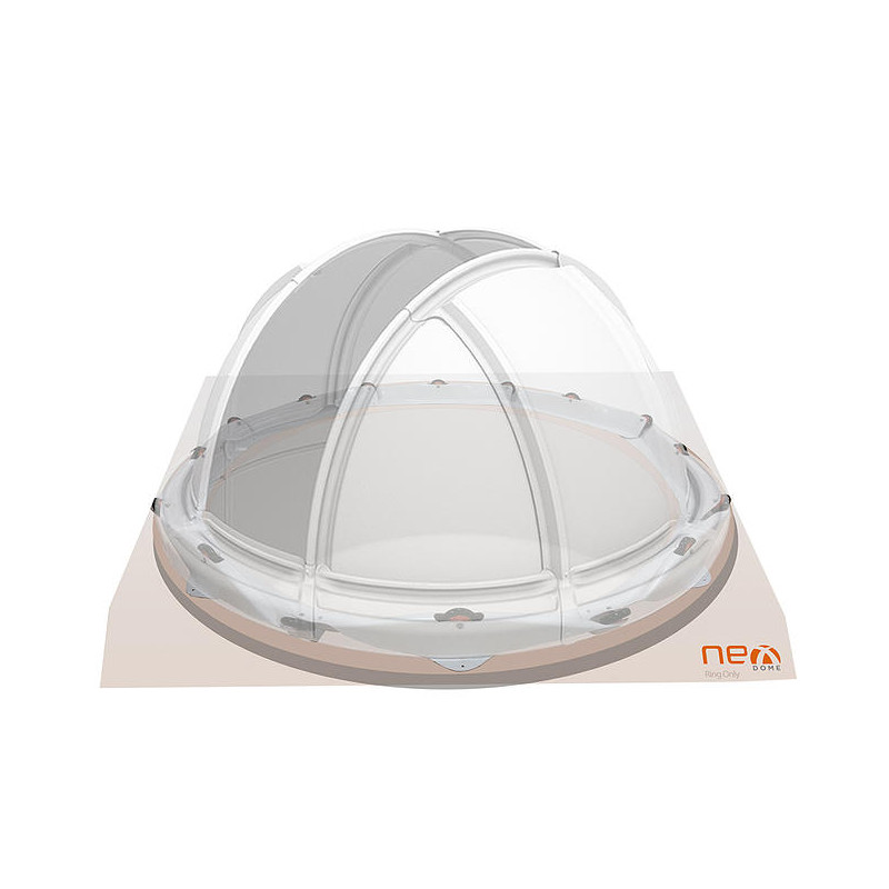 NexDome Cúpula para observatorio de 2,2 m con anillo