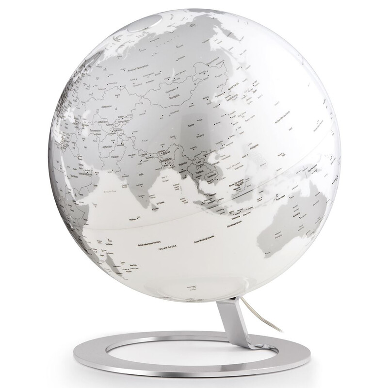 Atmosphere Globo terráqueo iGlobe Light Chrome 25cm