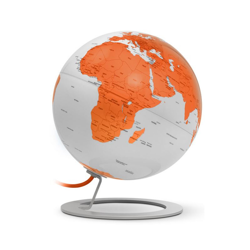 Räthgloben Globo terráqueo iGlobe Light Orange 25cm