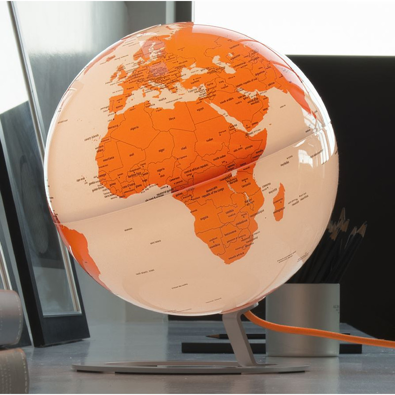 Räthgloben Globo terráqueo iGlobe Light Orange 25cm