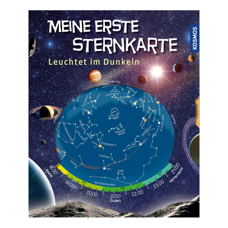 Kosmos Verlag Mapa estelar Meine erste Sternkarte