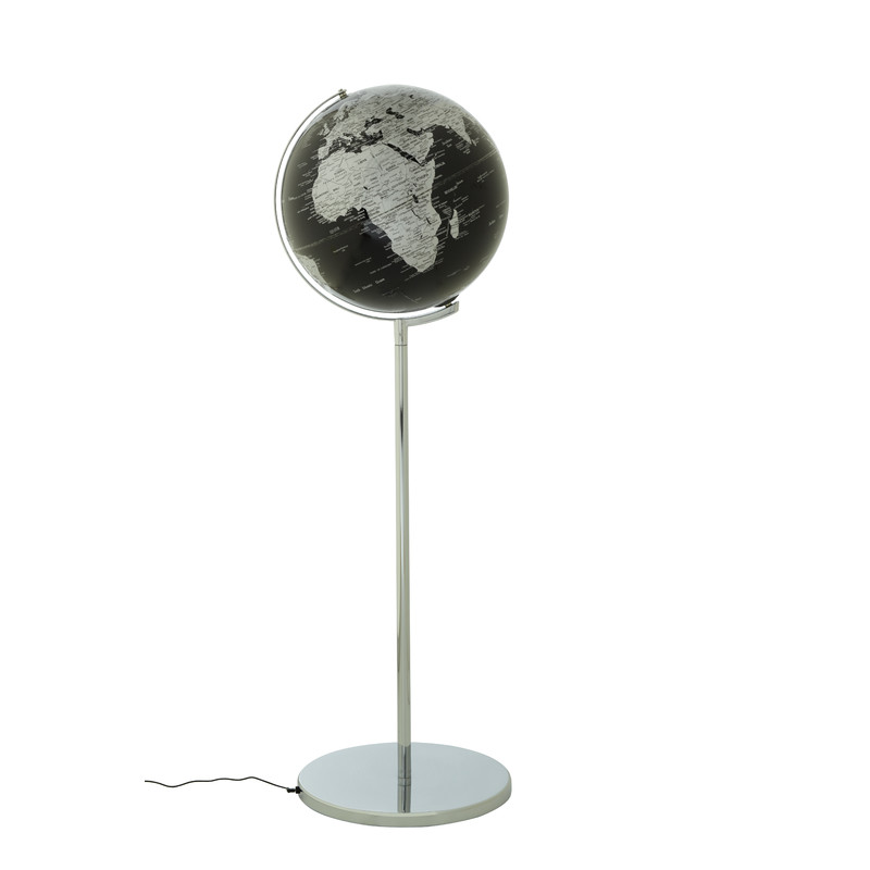 TROIKA Globo terráqueo de pie Sojus Black 43cm