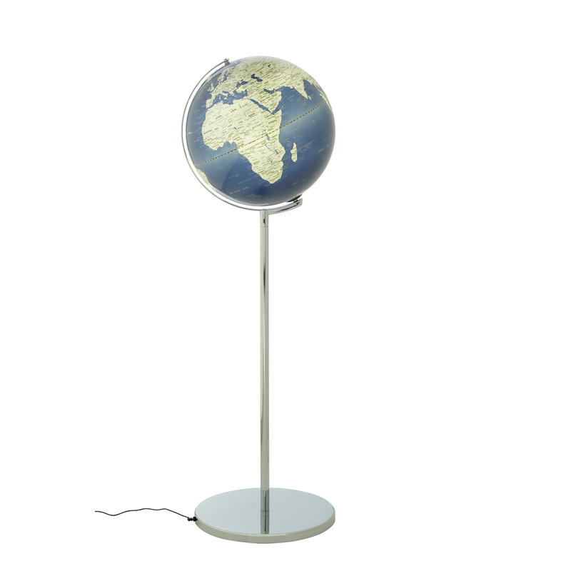 TROIKA Globo terráqueo de pie Sojus Blue 43cm