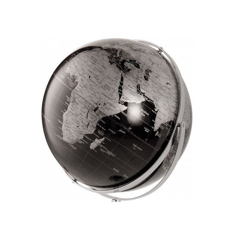 TROIKA Globo terráqueo de pie Apollo 17 Black 43cm