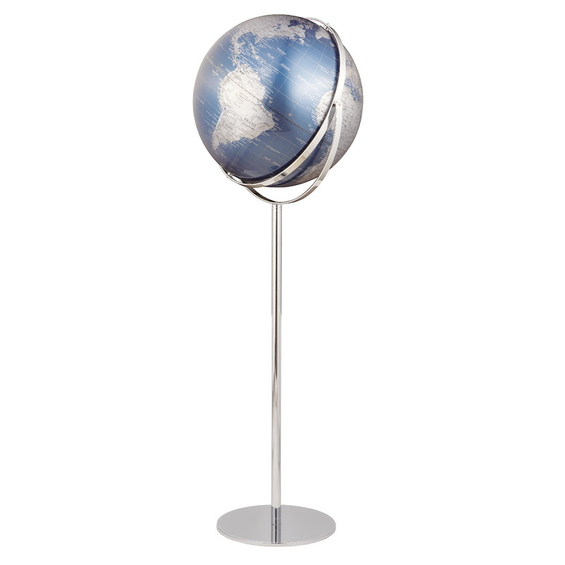 TROIKA Globo terráqueo de pie Apollo 17 Blue 43cm