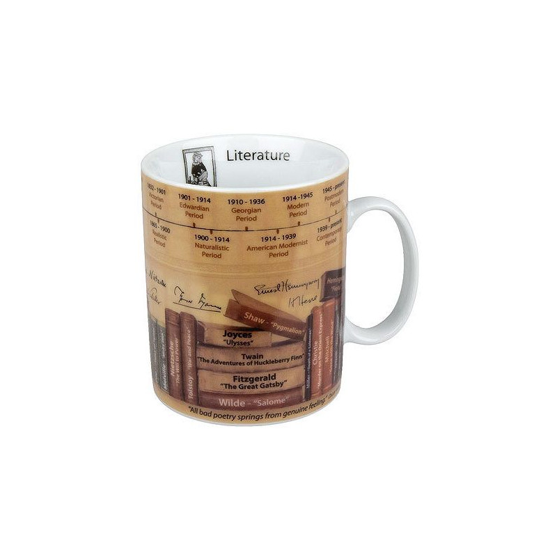 Könitz Taza Mugs of Knowledge Literature