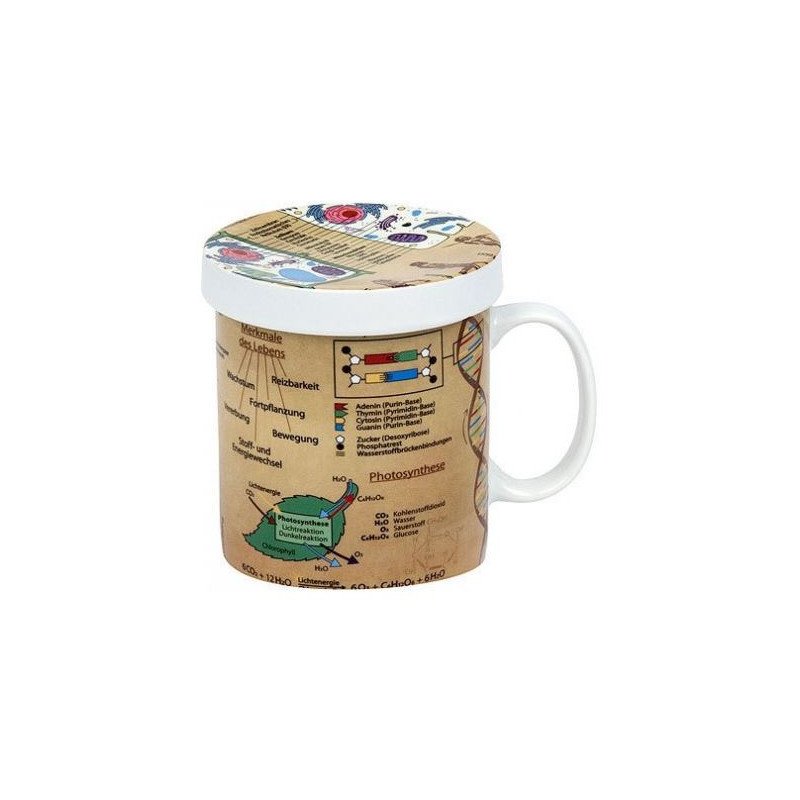 Könitz Taza Wissensbecher für Teetrinker Biologie