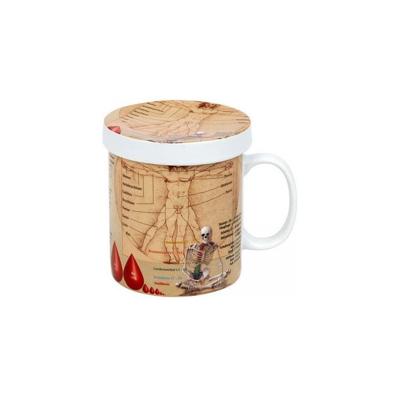 Könitz Taza Wissensbecher für Teetrinker Medizin