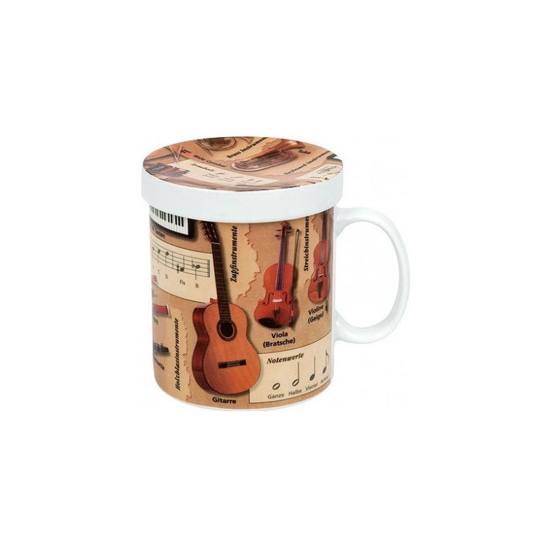 Könitz Taza Wissensbecher für Teetrinker Musik