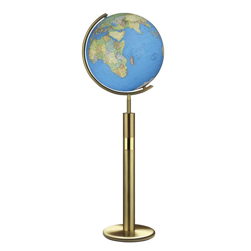 Columbus Globo terráqueo de pie Duo Latón 40cm (Inglés)