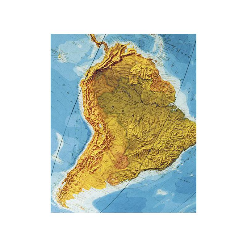 Columbus Globo terráqueo de pie Duo Latón 40cm (Inglés)