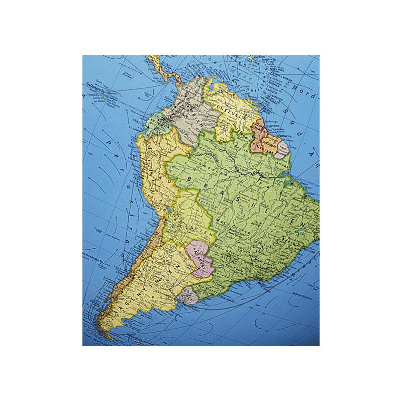 Columbus Globo terráqueo de pie Duo Latón 40cm (Inglés)