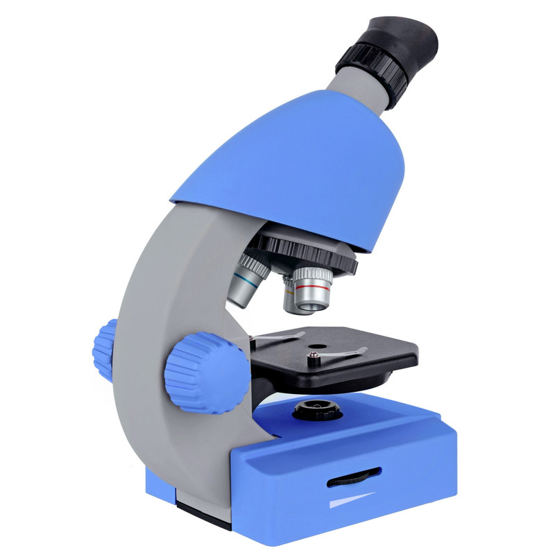 Bresser Junior Microscopio JUNIOR  40x-640x, azul