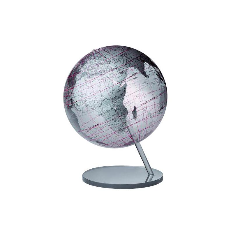 Columbus Globo terráqueo plateado New Style 743008