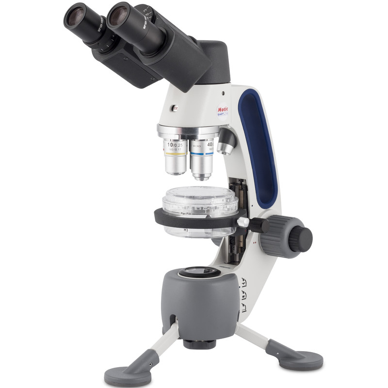 Motic Microscopio SWIFT3HYBRID, bino, 10x-400x