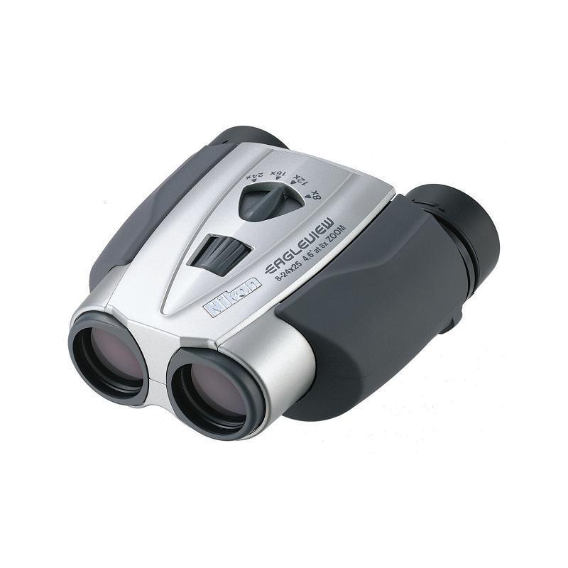 Nikon Prismáticos zoom Eagleview 8-24x25 CF, plata